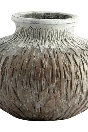 Acorn Golden Antique Planter, Medium New Release