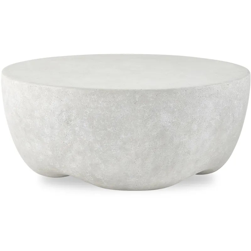 Wright 38 X 16 inch Natural Light Concrete Outdoor Coffee Table Deal
