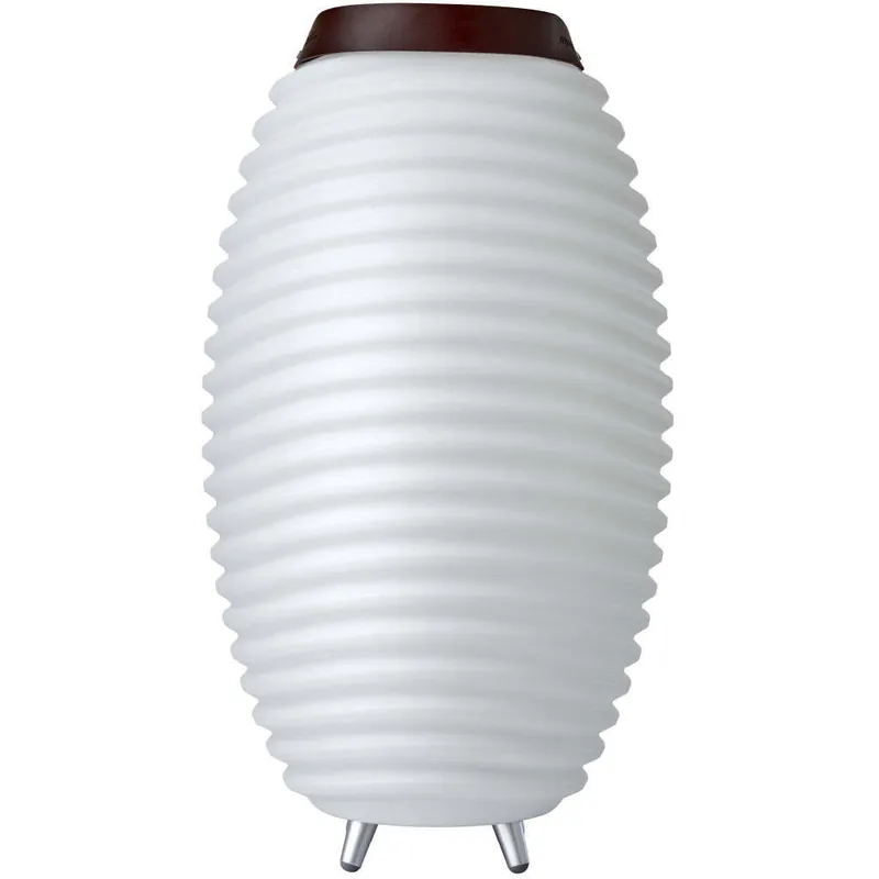 Worldwide Shipping Synergy 28.25 X 16 inch White Portable Speaker Lamp, Kooduu