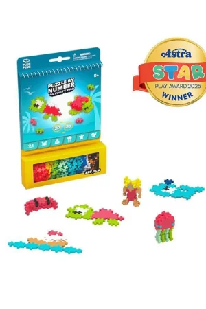 Ocean Puzzle By Number Activity Pad Original