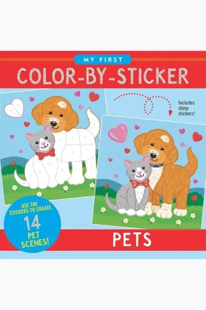 Affordable Pets My First Color-By-Sticker Book