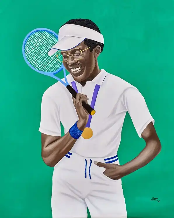▷ Victory by Agboola Oladapo, 2023 | Pencil Paintings Time-Limited