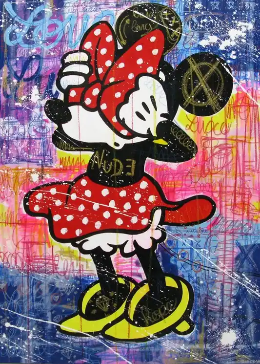 ▷ Who's there by Onizbar, 2018 | Posca Paintings Super Sale