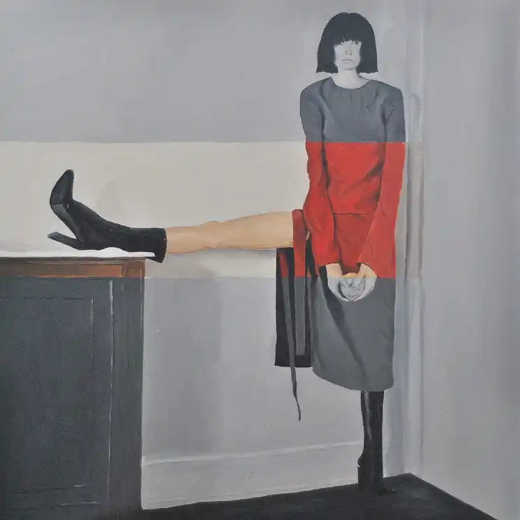 Affordable ▷ Nothing logical by Elvira Venko, 2022 | Oil Painting for Sale