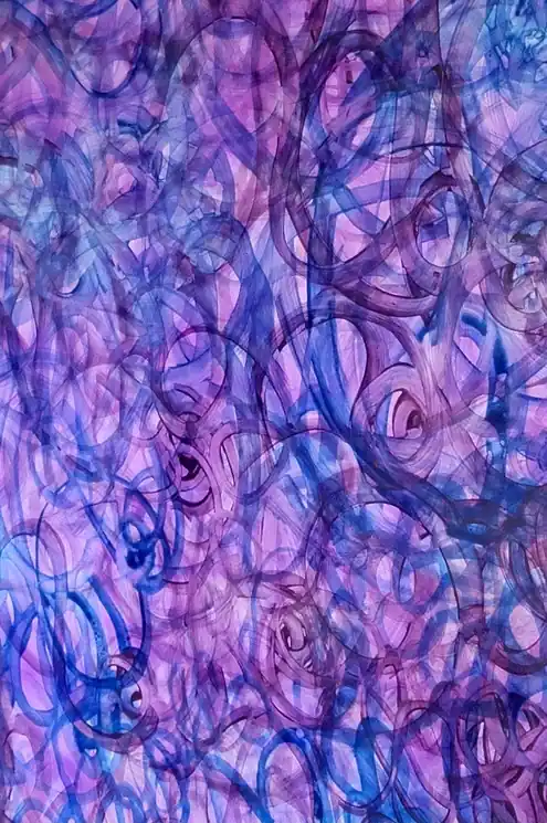 ▷ Mindless Movements by Sanjoy Das, 2023 | Mixed Media Painting Free Delivery