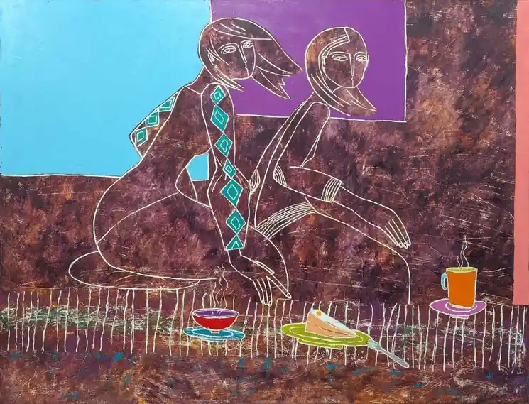 Handmade ▷ Sweet stories by Tatiana Harizanova, 2024 | Oil Painting for Sale