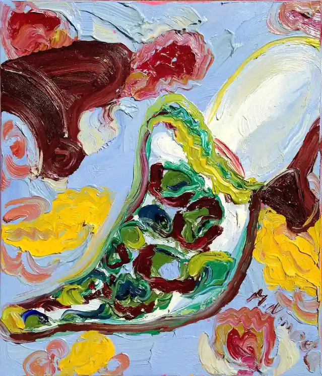 ▷ So libertine ! by Mark Nimoda, 2015 | Oil Painting for Sale Price Drop