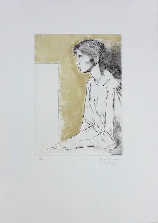 ▷ Sans titre by Montserrat Gudiol, 1989 | Etching Print Bargain