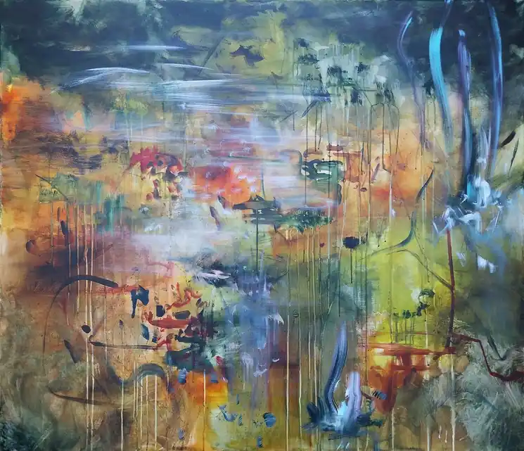 Editor’s Pick ▷ Eden 11 by Luc Andrieux, 2025 | Acrylic Painting