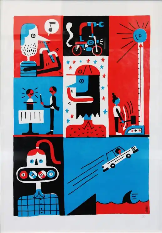 Luxury ▷ Sans titre by Benoît Tardif, 2014 | Screen print