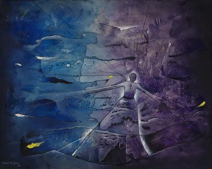 ▷ Supplication by Hugues Ferol, 2014 | Acrylic Painting New Release