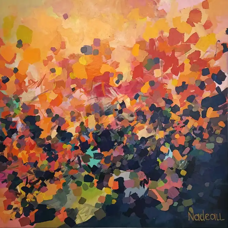Must Have ▷ Poudrerie d'été by Sylvie Nadeau, 2023 | Acrylic Painting