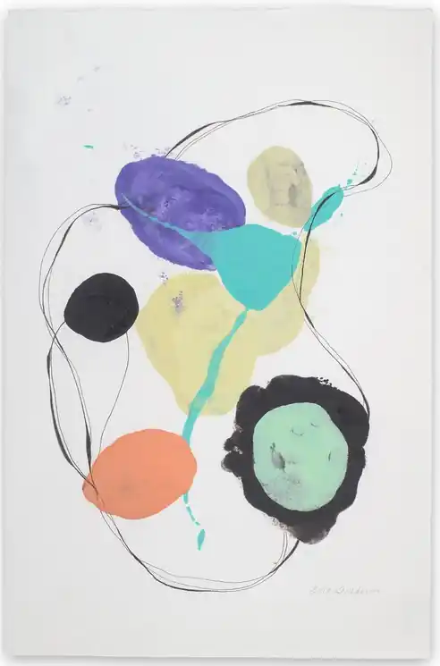 ▷ 0118.14 by Tracey Adams, 2018 | Ink Painting Today Only
