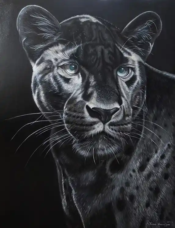 ▷ Phantom of the Jungle by Tigran Araqelyan, 2024 | Oil Painting for Sale Last Chance