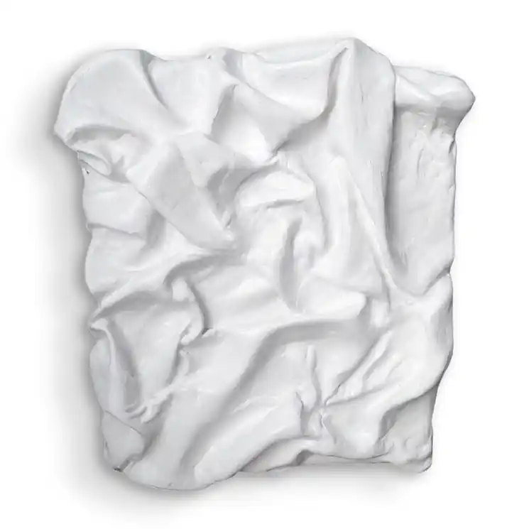 Hassle-Free Returns ▷ Frozen Drapes by Tanya Swirl, 2022 | Plaster Paintings