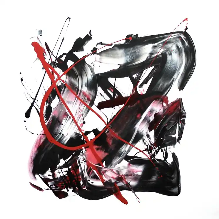 Secure Checkout ▷ Firedance I by Paresh Nrshinga, 2021 | Acrylic Painting