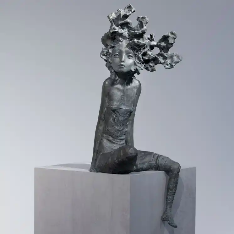 Super Sale ▷ Face by Valérie Hadida, 2024 | Bronze Sculpture for Sale