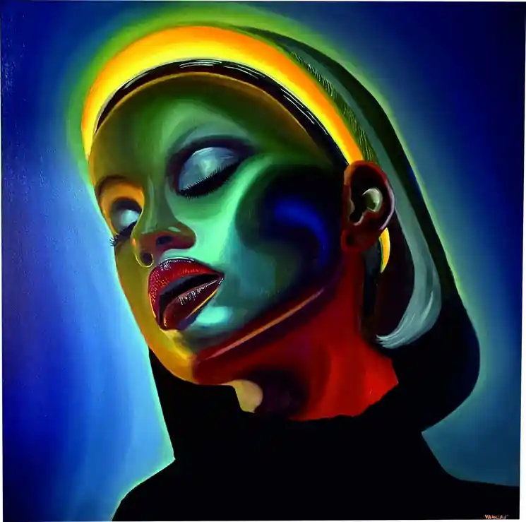 Direct From Factory ▷ The Princess of the Silver Moon by Ivan Vangar, 2025 | Oil Painting for Sale