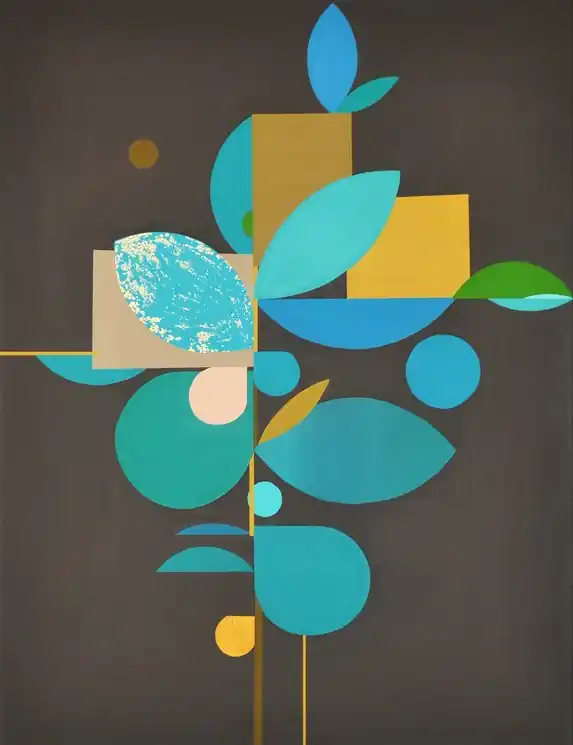 ▷ D'Ombres Bleues by Sophie Duplain, 2025 | Pigments Painting Today Only
