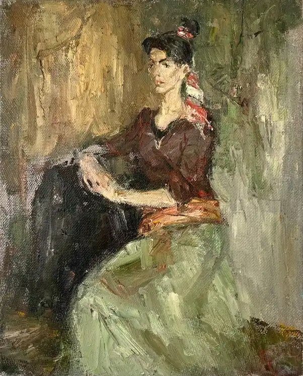 Holiday Sale ▷ Melancholia by Zakhar Shevchuk, 2014 | Oil Painting for Sale