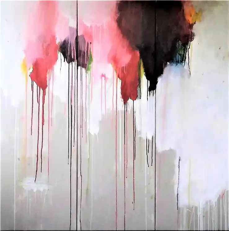 Time-Limited ▷ Églantine by Olivier Biarez, 2018 | Acrylic Painting