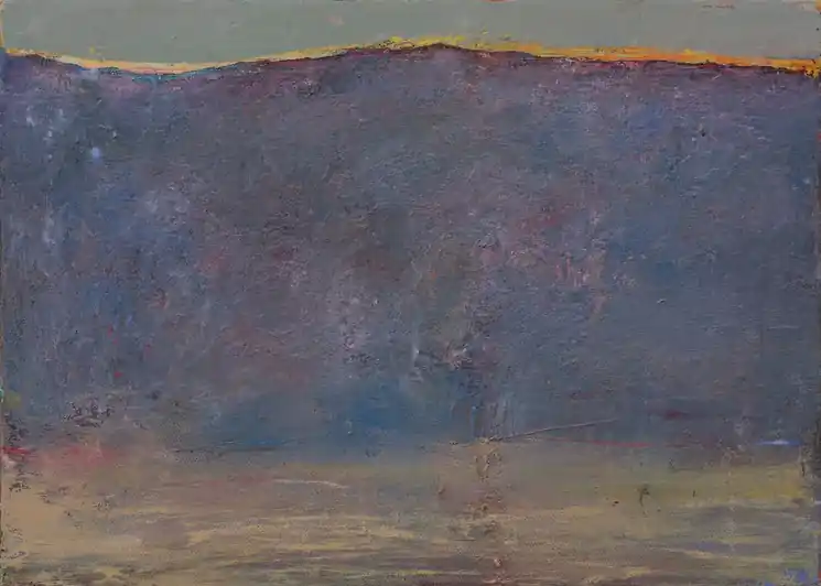 Shop Now ▷ Almost Abstract Landscape – 4 (Early Morning) by Zakhar Shevchuk, 2019 | Oil Painting for Sale