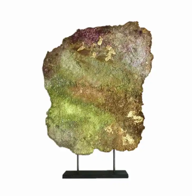 ▷ Pierre de Rêve XLIX by Anany, 2018 | Gold Leaf Sculpture Top Pick