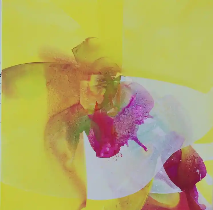 ▷ Weltengarten by Edelgard Wittkowski, 2025 | Acrylic Painting Direct From Factory