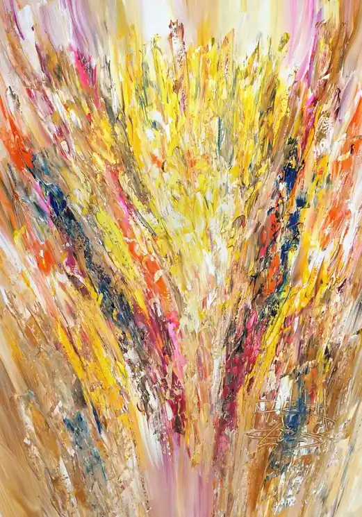 ▷ Sunny Nature S 4 by Peter Nottrott, 2025 | Acrylic Painting Shop Now
