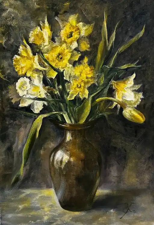 Trusted Brand ▷ Dance of Light by Elena Khokhryakova, 2023 | Oil Painting for Sale