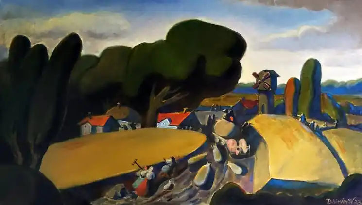 ▷ Faina Ukraine by Daniil Litvinov, 2023 | Oil Painting for Sale Crafted
