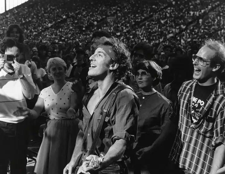 High Quality ▷ Bruce Springsteen, Toronto by Bob Gruen, 2000 | Analogue Photography