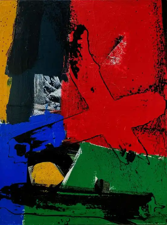 Limited Edition ▷ The letters prove to be responsive by Alexei Lantsev, 2014 | Collage Painting