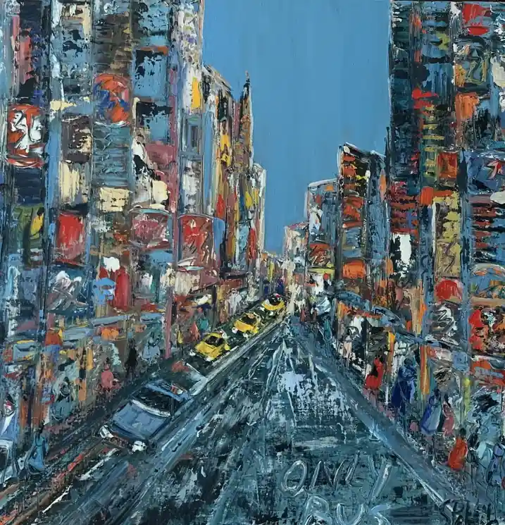 ▷ LA BAS MAGIE DE LA NUIT by Sophie Petetin, 2017 | Oil Painting for Sale Buy Online
