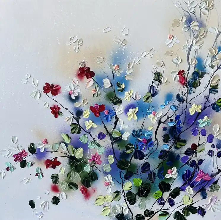 Genuine ▷ Full of Delights by Anastassia Skopp, 2023 | Acrylic Painting