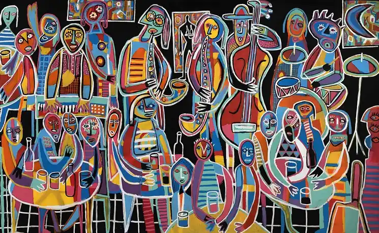 Time-Limited ▷ Flow by Enrique Pichardo, 2024 | Acrylic Painting
