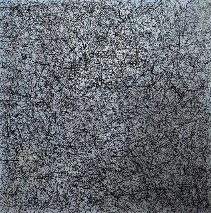 ▷ Ice blue by Mea Ambrozo, 2024 | Pigments Painting Warranty Included