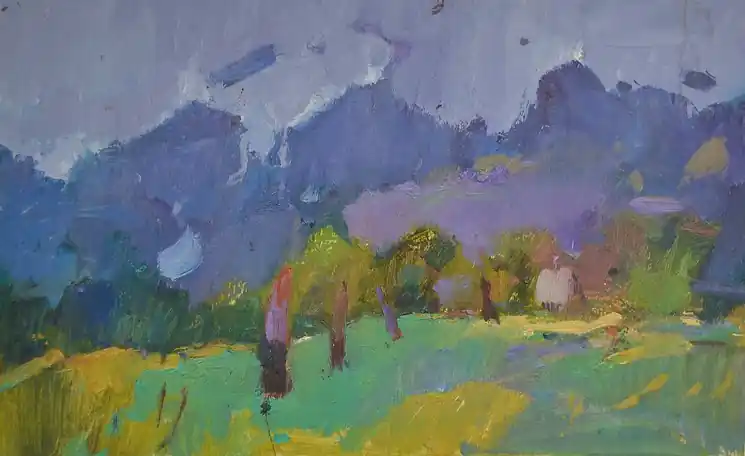 Low Price ▷ Storm by Alexander Shandor, 2017 | Oil Painting for Sale