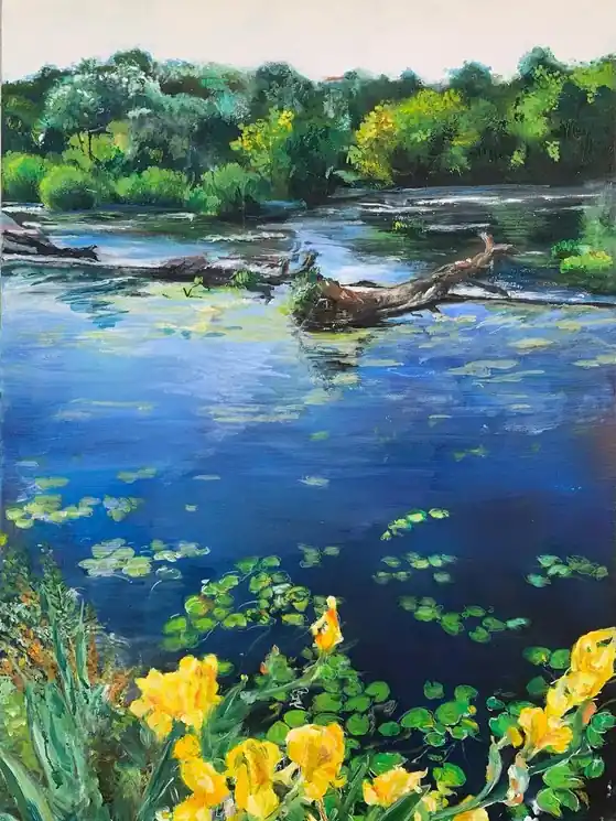 ▷ Mélodie de l’Horizon by Pascal Herrmann, 2025 | Oil Painting for Sale Grab Now