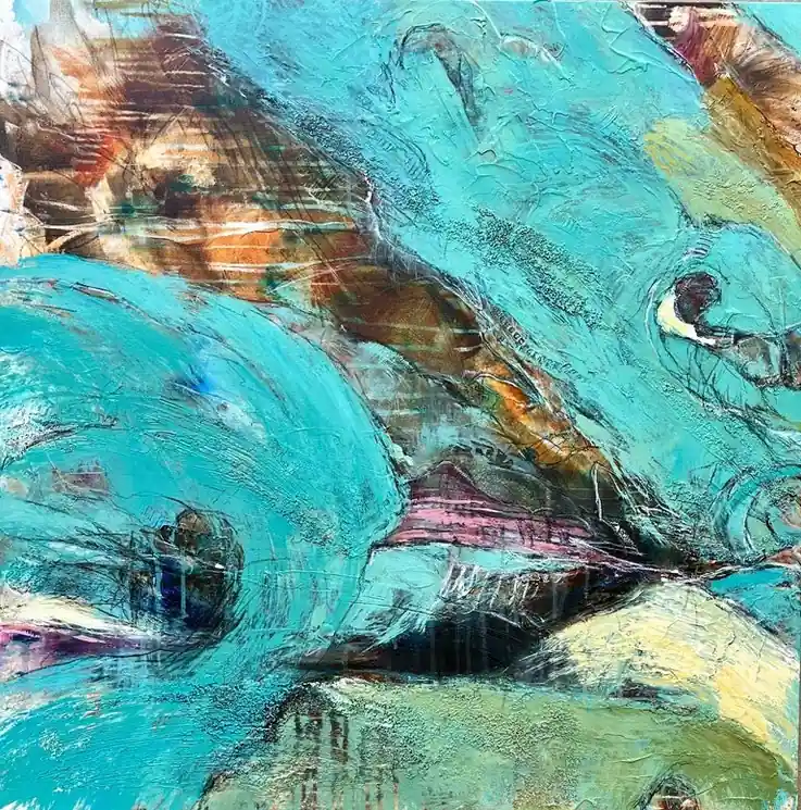 ▷ Cycladic Wind II by Ivaylo Angelov, 2024 | Acrylic Painting Luxury