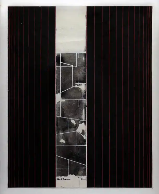 Special Offer ▷ Etude pour une frise by Francesco Marino Di Teana, 1985 | Paper Drawing