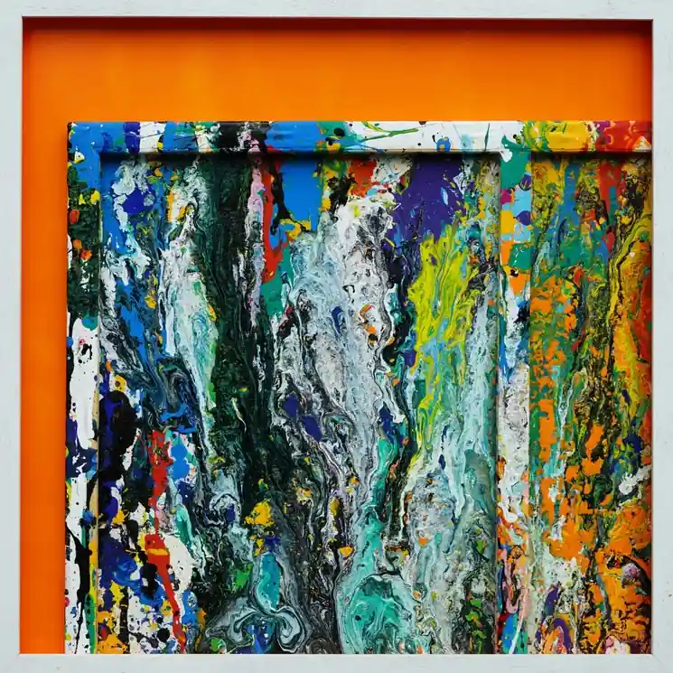 ▷ RE 20 by Mark Hellbusch, 2025 | Acrylic Painting Affordable
