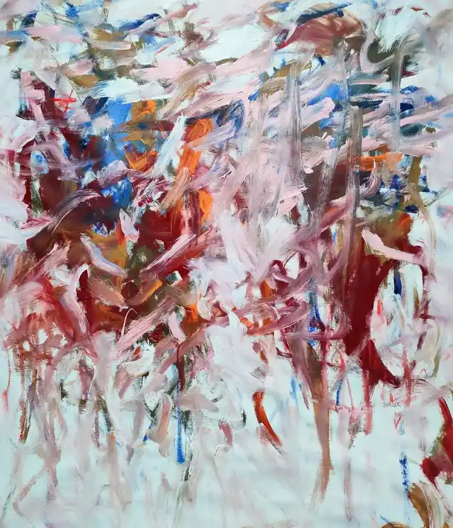 Final Sale ▷ Embrasser la vie avec passion by Emily Starck, 2024 | Acrylic Painting