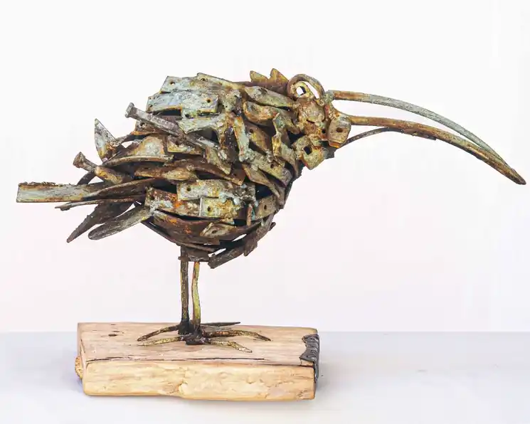 ▷ Scrap Bird III by ByLuka, 2025 | Iron Sculpture Popular