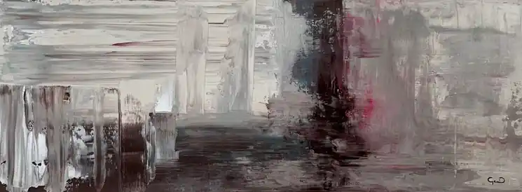 ▷ Hope by Gabriela Román Esnaurrizar, 2019 | Acrylic Painting Popular
