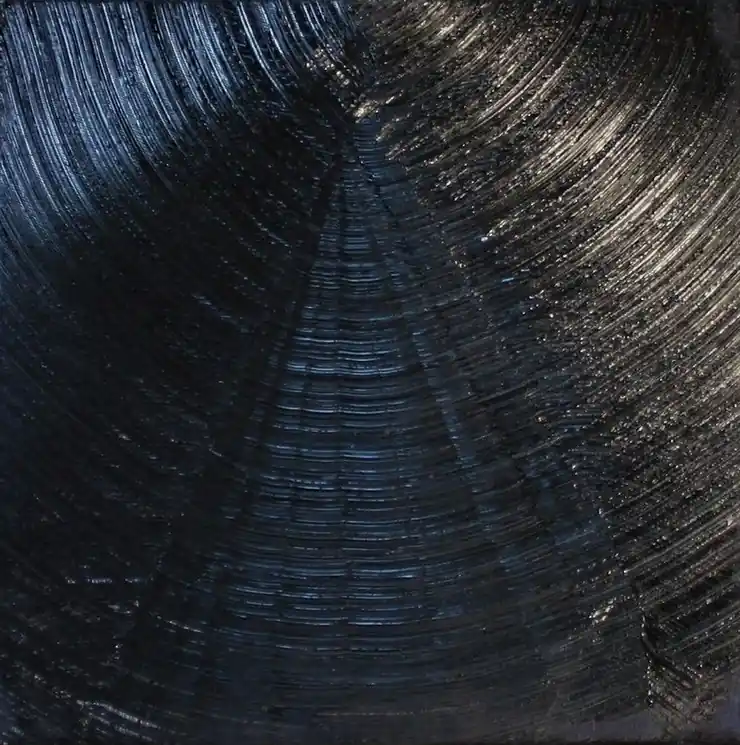Editor’s Pick ▷ Lumières noires 3 by Serge Teneze, 2025 | Oil Painting for Sale