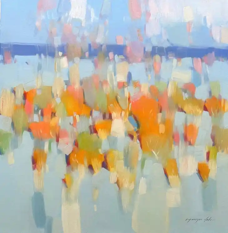 Best Choice ▷ Autumnal by Vahe Yeremyan, 2023 | Oil Painting for Sale