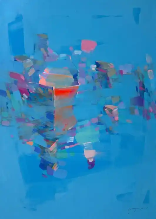 Last Chance ▷ Canoe by Vahe Yeremyan, 2023 | Oil Painting for Sale