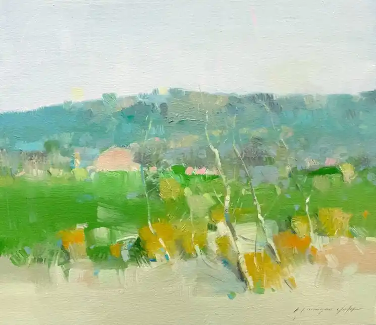 Get Yours ▷ Spring Palette by Vahe Yeremyan, 2024 | Oil Painting for Sale