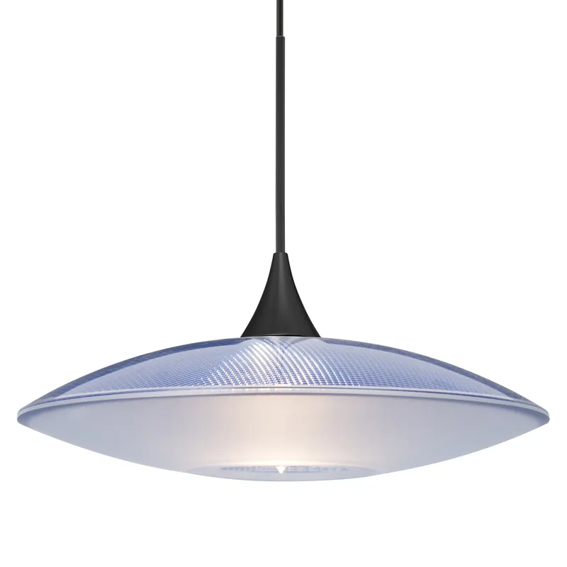 Special Discount Spazio 1 Light Black Cord Pendant Ceiling Light